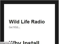 Sites similar to wildlife-radio.net