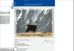 Sites similar to wildlife.uni-freiburg.de