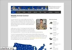Sites similar to wildlifeanimalcontrol.com