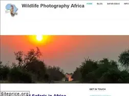 Sites similar to wildlifephotographyafrica.com