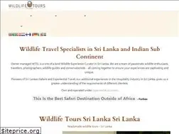 Sites similar to wildlifetourssrilanka.com