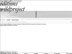 Sites similar to wildproject.org