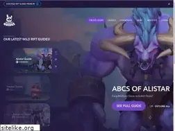Sites similar to wildriftguides.gg