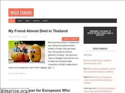 Sites similar to wildtanuki.com