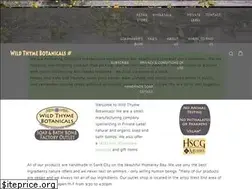 Sites similar to wildthymebotanicals.com