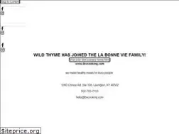 Sites similar to wildthymecooking.com