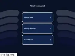 Sites similar to wildtrekking.net