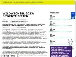 Sites similar to wildwechsel-festival.de