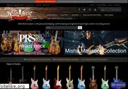 Sites similar to wildwestguitars.com