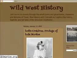 Sites similar to wildwesthistory.blogspot.com