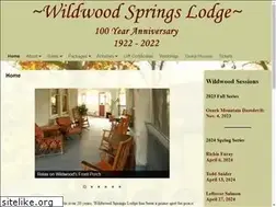 Sites similar to wildwoodspringslodge.com