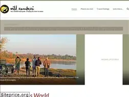 Sites similar to wildzambezi.com