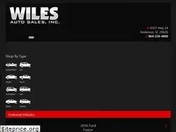 Sites similar to wilesautosalesinc.com