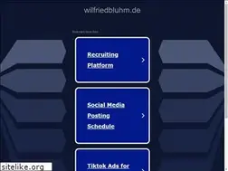 Sites similar to wilfriedbluhm.de