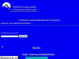 Sites similar to wilhelm-griesinger-institut.de