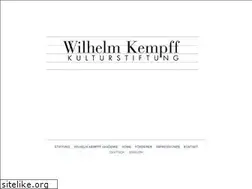 Sites similar to wilhelm-kempff-kulturstiftung.de