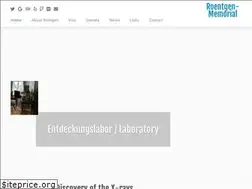 Sites similar to wilhelmconradroentgen.de