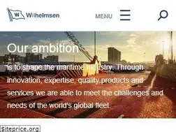 Sites similar to wilhelmsen.com