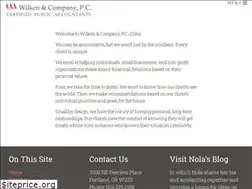 Sites similar to wilkencpas.com