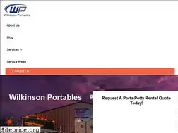 Sites similar to wilkinsonportables.com