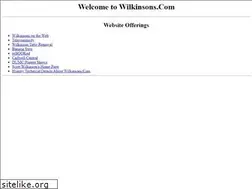 Sites similar to wilkinsons.com