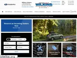 Sites similar to wilkinssubaru.com