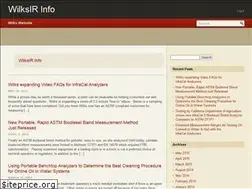Sites similar to wilksinfo.wordpress.com