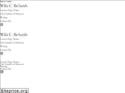 Sites similar to willacrichards.com