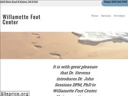 Sites similar to willamettefootcenter.com