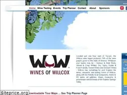Sites similar to willcoxwines.com