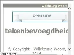 Sites similar to willekeurigwoord.nl