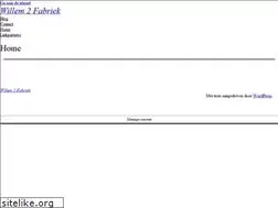 Sites similar to willem2fabriek.nl