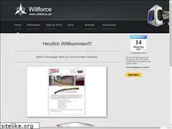 Sites similar to willforce.de