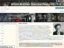 Sites similar to william-branham.org