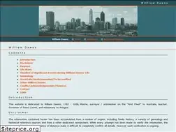 Sites similar to williamdawes.com