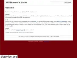 Sites similar to williamdoerner.com