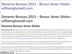 Sites similar to williamghowell.com