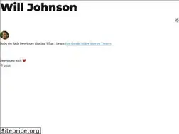 Sites similar to williamjohnson.dev