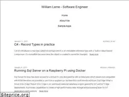 Sites similar to williamleme.com