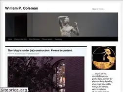Sites similar to williampcoleman.wordpress.com