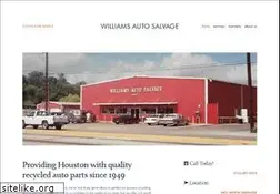 Sites similar to williamsautosalvage.com