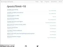 Sites similar to williamsbdev.com