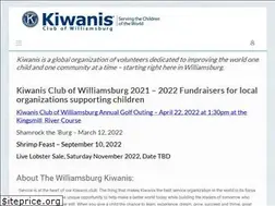 Sites similar to williamsburgkiwanis.org