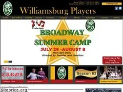 Sites similar to williamsburgplayers.org
