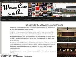 Sites similar to williamscenterforthearts.com