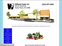 Sites similar to williamsfoodsinc.com