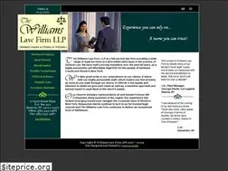 Sites similar to williamslawllp.com