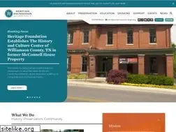 Sites similar to williamsonheritage.org