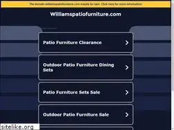Sites similar to williamspatiofurniture.com