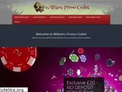 Sites similar to williamspromocodes.co.uk